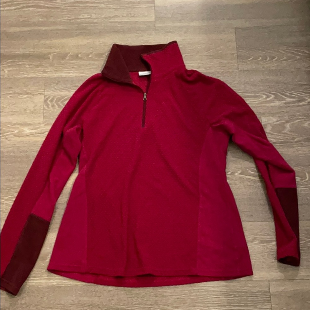 Raspberry Colombia Lightweight 1/4 Zip